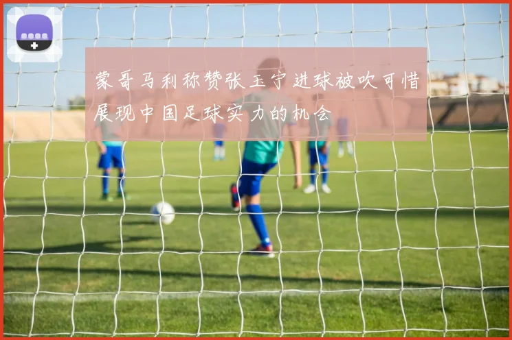 蒙哥马利称赞张玉宁进球被吹可惜展现中国足球实力的机会